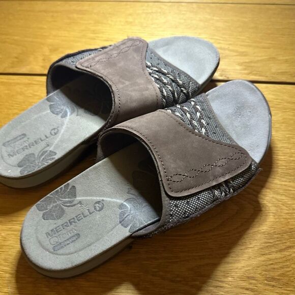 Merrell Lilyfern slide sandals 9 - Picture 1 of 8